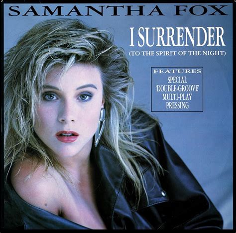 samantha fox 1987|samantha fox i surrender.